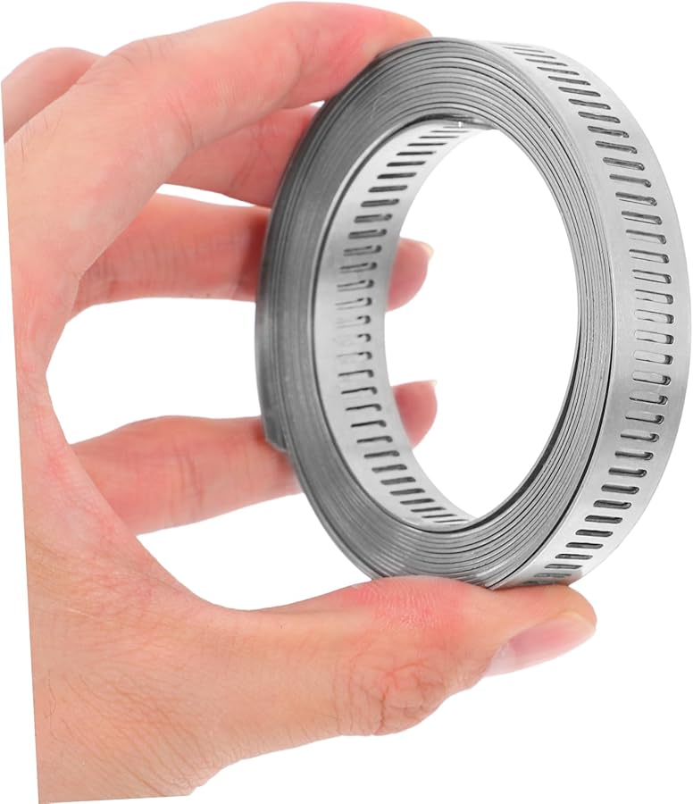 Stainless Steel Adjustable Hose Clamp Heavy Duty For Automotive Plumbing Leak Prevention - Image 4